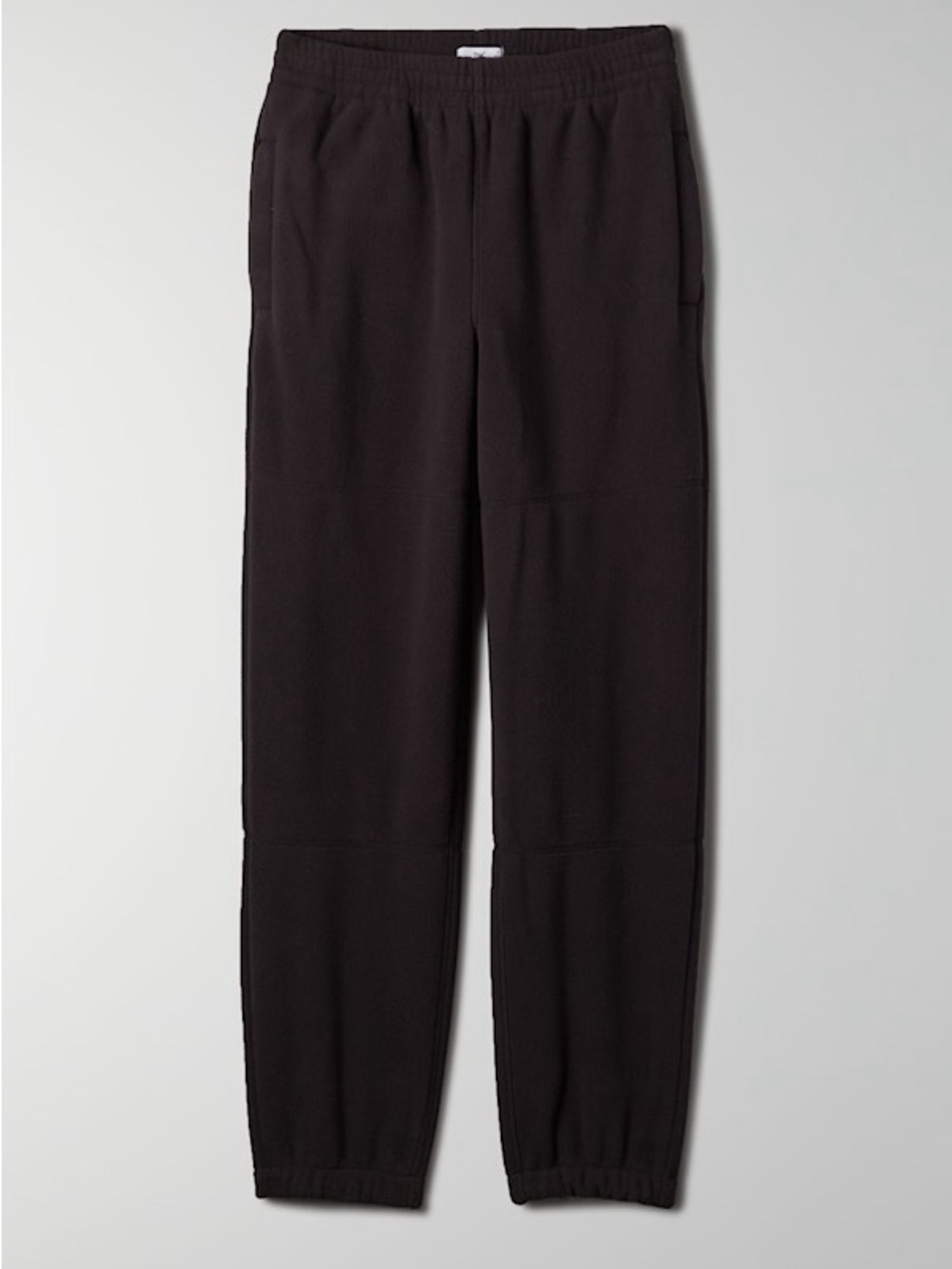 Tna Aritzia Black Polar Fleece Jogger Sweatpants Size Small